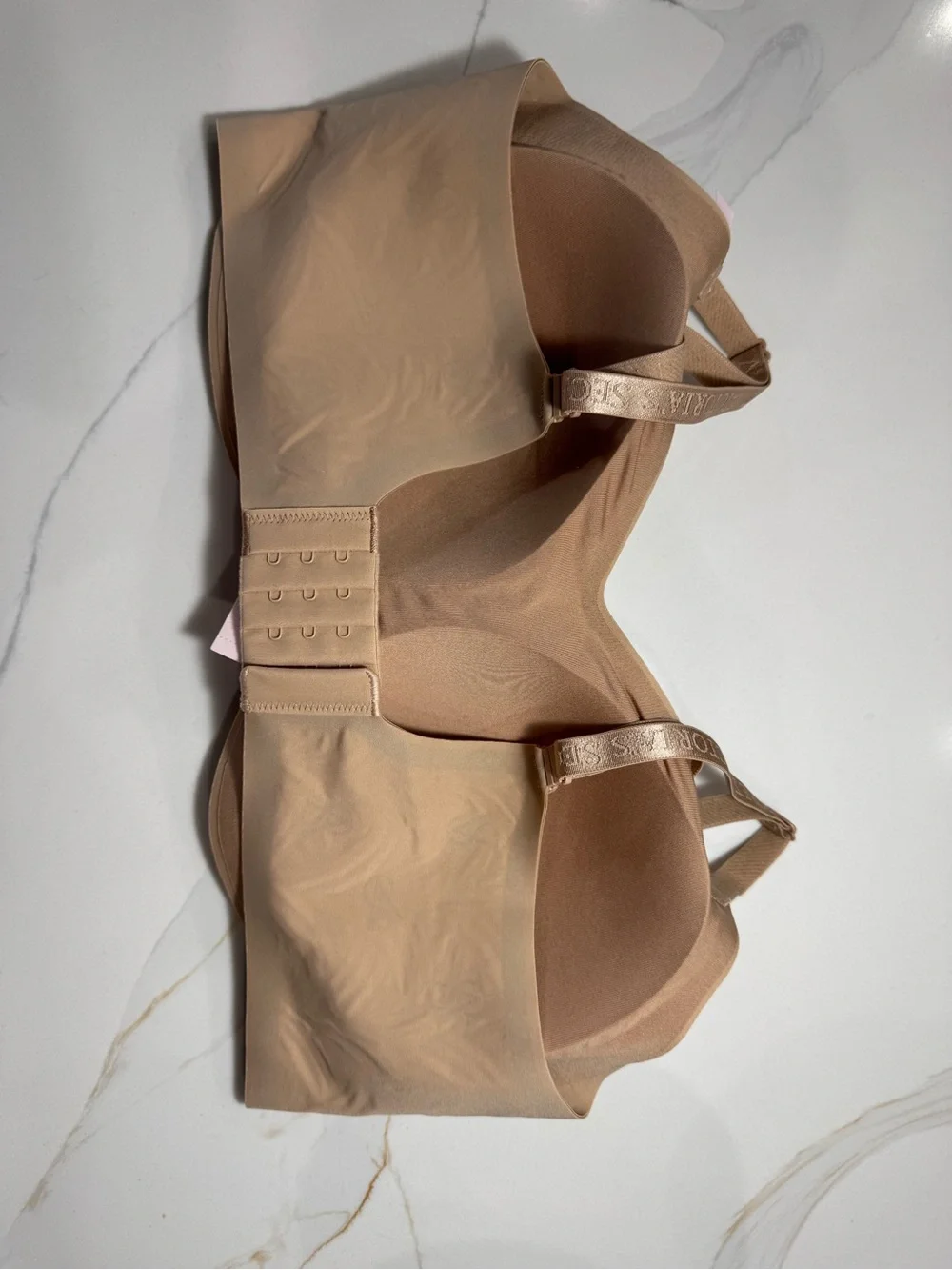 Victoria's Secret Silicone Lounge Bra Praline XL NWT